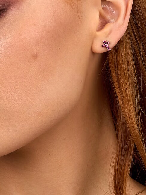 TESORI Pendientes rojo - Pendientes