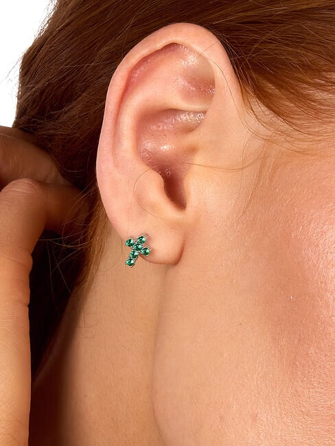 TESORI Pendientes GRIS - Pendientes