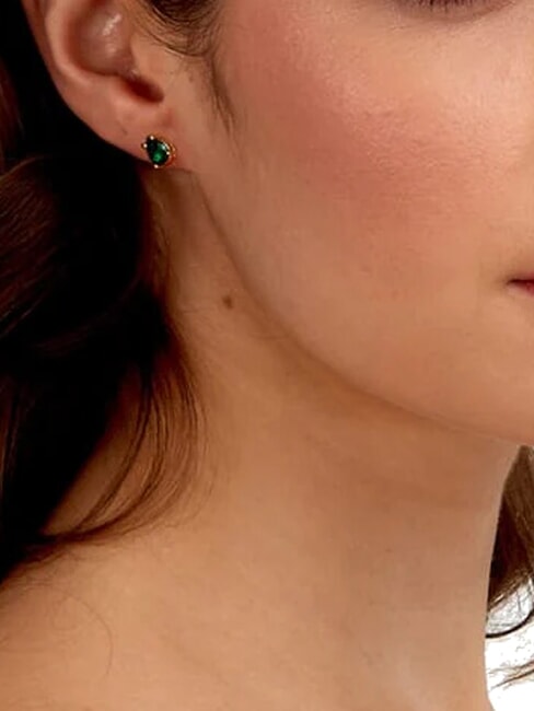 TESORI Pendientes verde - Pendientes