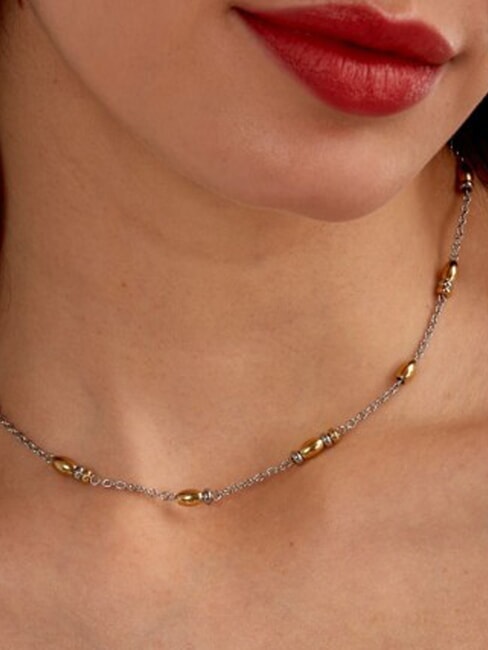 COLORI Collar acero / oro - Collares