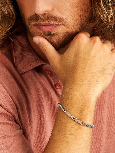 MOTOTOWN  negro - Pulseras de hombre