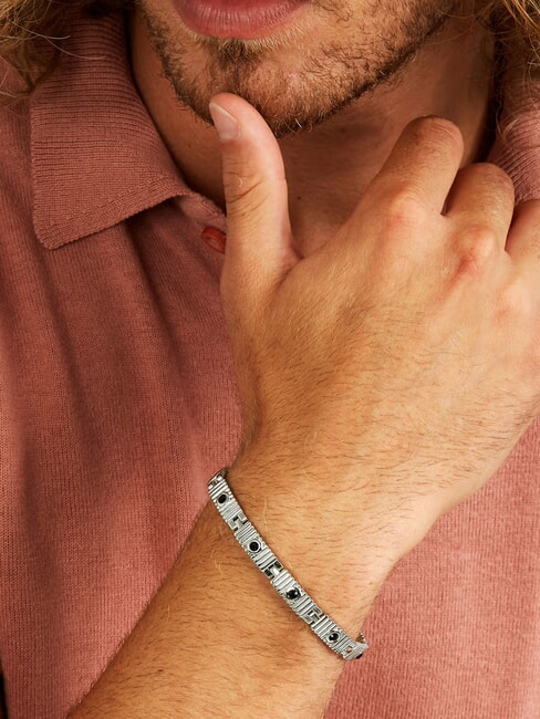 MOTOTOWN  negro - Pulseras de hombre