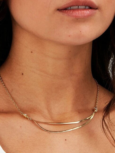 TORCHON Collar SILVER - Collares