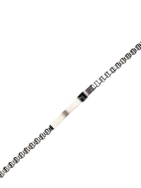 MOTOTOWN Pulsera de acero negro - Pulseras de hombre