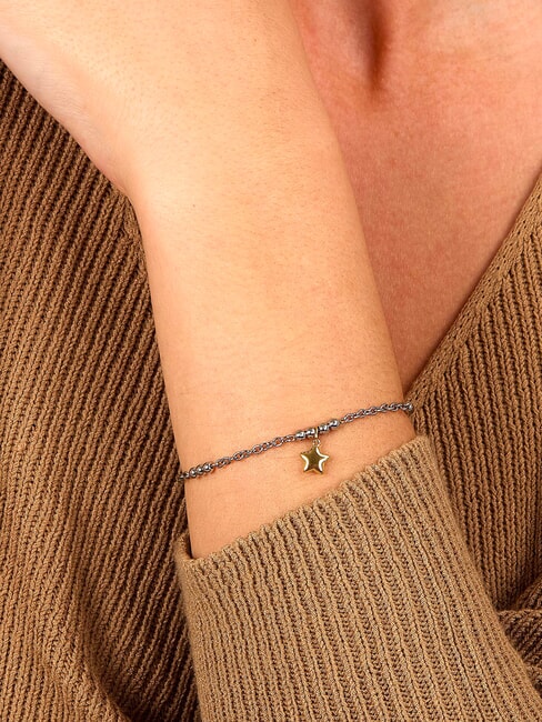 TALISMANI Pulsera acero / oro - Pulseras