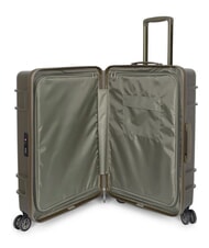 EASTPAK RESIST'R ZIP M Carro mediano caqui mon&oacute;tono - Trolley R&iacute;gidos - 2