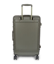 EASTPAK RESIST'R ZIP M Carro mediano caqui mon&oacute;tono - Trolley R&iacute;gidos - 4