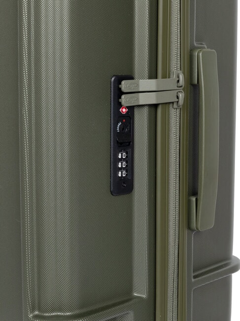 RESIST'R ZIP M Carro mediano caqui mon&oacute;tono - Trolley R&iacute;gidos