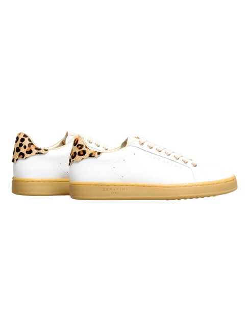 J CONNORS Zapatillas leopardo blanco miel lenguado - Zapatos Mujer