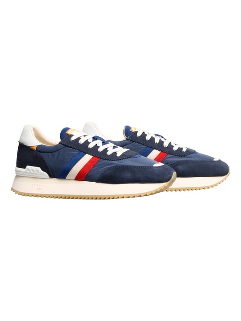 TORINO Zapatillas azul naranja blanco - Zapatos Hombre