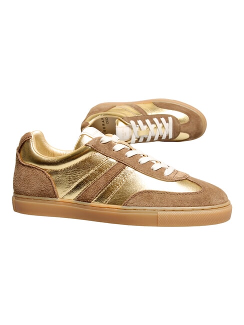 COURT Zapatillas marr&oacute;n dorado - Zapatos Mujer