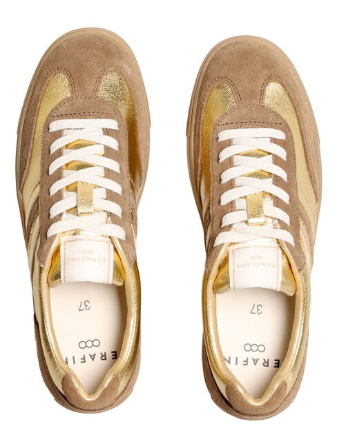 COURT Zapatillas marr&oacute;n dorado - Zapatos Mujer