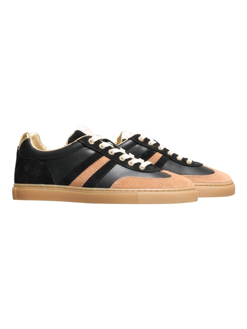 COURT Zapatillas negro beige dorado - Zapatos Mujer