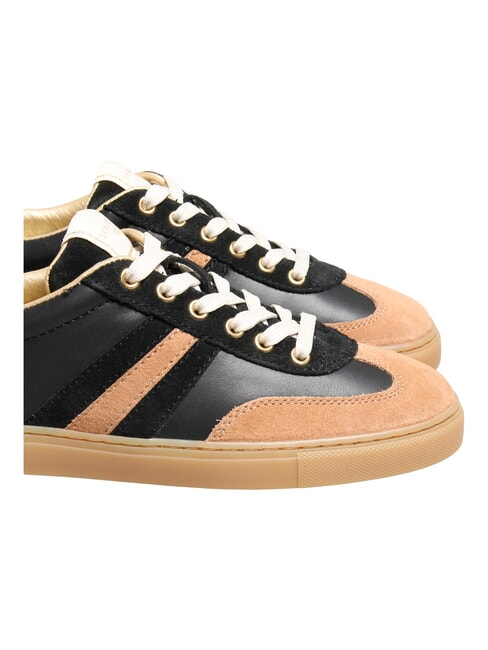 COURT Zapatillas negro beige dorado - Zapatos Mujer