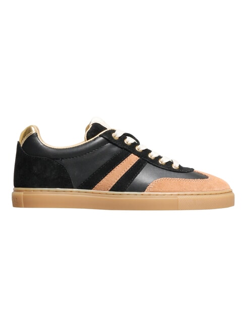 COURT Zapatillas negro beige dorado - Zapatos Mujer