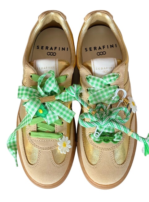 COURT Zapatillas dorado beige - Zapatos Mujer