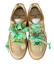 SERAFINI COURT Zapatillas dorado beige - Zapatos Mujer - 5