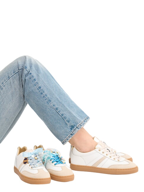 COURT Zapatillas oro blanco de leche - Zapatos Mujer