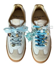 SERAFINI COURT Zapatillas oro blanco de leche - Zapatos Mujer - 5