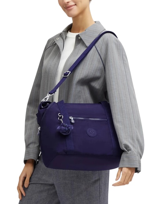 ART TOTE M Bolso shopper con bandolera azul oscuro - Bolsos Mujer