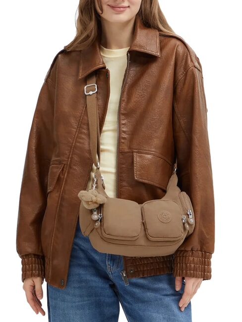 RIKKA S Bolso de hombro bronceado temprano - Bolsos Mujer