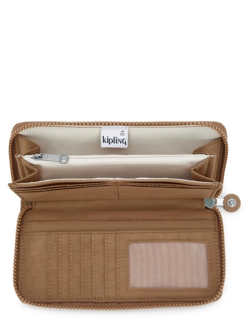 MONEY WORLD Cartera con cremallera bronceado temprano - Carteras Mujer