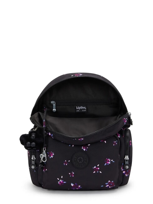 CITY ZIP S Mochila con m&uacute;ltiples bolsillos flor nocturna - Bolsos Mujer