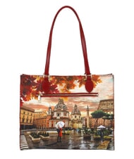 YNOT YESBAG Bolso de compras grande, bolso de hombro Roma lloviendo - Bolsos Mujer - 2