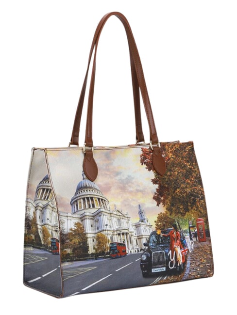 YESBAG Bolso de compras grande, bolso de hombro Turista de Londres - Bolsos Mujer