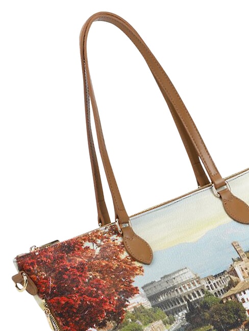 YESBAG Bolso de compras grande, bolso de hombro paisaje de Roma - Bolsos Mujer