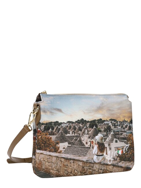 YESBAG Bolso de hombro con dos compartimentos. trulli rom&aacute;nticos - Bolsos Mujer