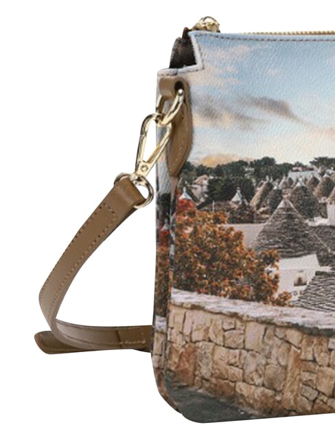 YESBAG Bolso de hombro con dos compartimentos. trulli rom&aacute;nticos - Bolsos Mujer