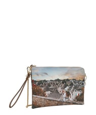 YNOT YESBAG Bolso de mano plano con pu&ntilde;o trulli rom&aacute;nticos - Bolsos Mujer - 3