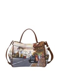 YNOT YESBAG Bolso de mano L, con correa para el hombro Turista de Londres - Bolsos Mujer - 2