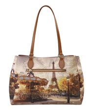 YNOT YESBAG Bolso de hombro M Par&iacute;s divertido - Bolsos Mujer - 2