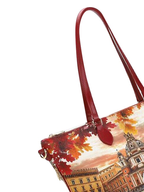 YESBAG Bolso de compras grande, bolso de hombro Roma lloviendo - Bolsos Mujer
