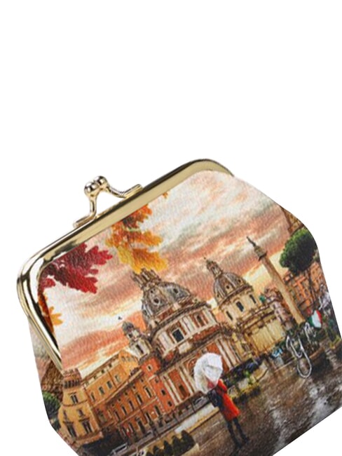 YESBAG Monedero Roma lloviendo - Carteras Mujer