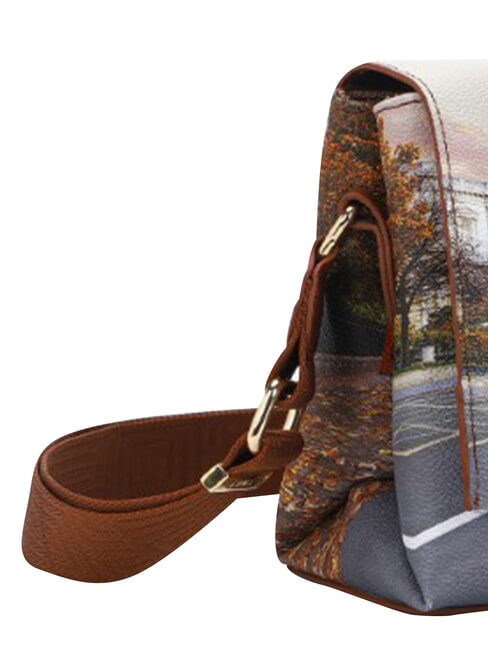 YESBAG Bolso de hombro con solapa Turista de Londres - Bolsos Mujer