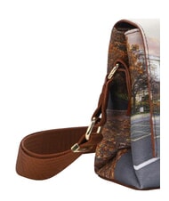 YNOT YESBAG Bolso de hombro con solapa Turista de Londres - Bolsos Mujer - 3