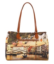 YNOT YESBAG Bolso de hombro M Venecia navide&ntilde;a - Bolsos Mujer - 2