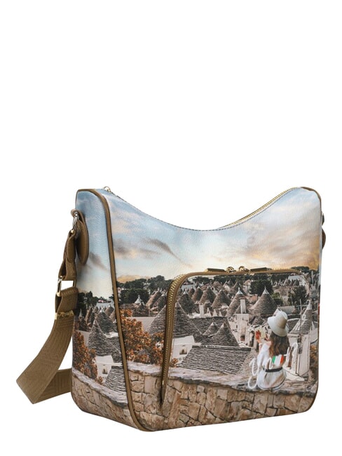 YESBAG Bolso de hombro tipo hobo con bolsillo trulli rom&aacute;nticos - Bolsos Mujer