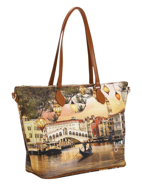 YESBAG Bolso de compras grande, bolso de hombro Venecia navide&ntilde;a - Bolsos Mujer
