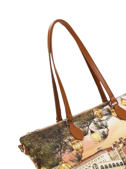 YESBAG Bolso de compras grande, bolso de hombro Venecia navide&ntilde;a - Bolsos Mujer
