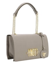 YNOT LOVERS Bolso de hombro con solapa gris pardo - Bolsos Mujer - 2