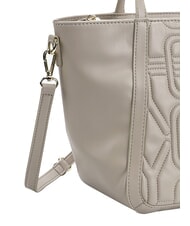 YNOT STYLE Bolso de compras de hombro, con correa para el hombro. almendra - Bolsos Mujer - 3