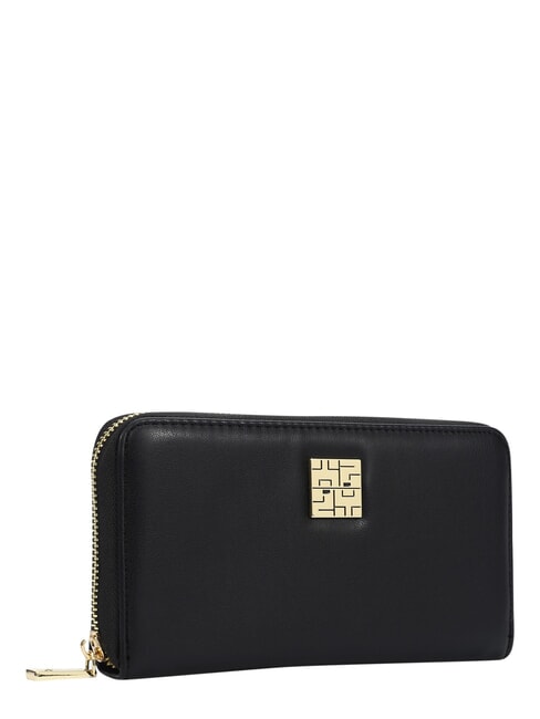 LADY Cartera grande con cremallera. NEGRO - Carteras Mujer
