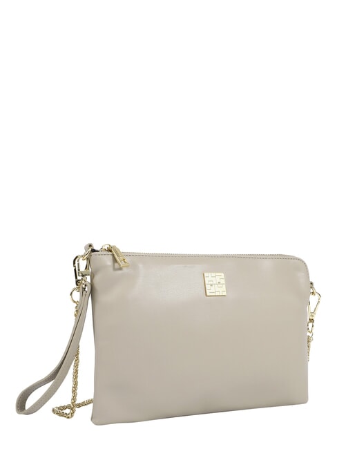 LADY Bolso de mano con correa de cadena para el hombro. almendra - Bolsos Mujer