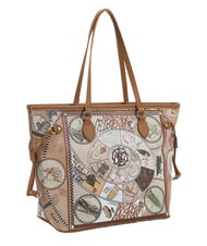 YNOT FASHIONOPOLY Bolsa de compras, bolso de hombro arena - Bolsos Mujer - 2