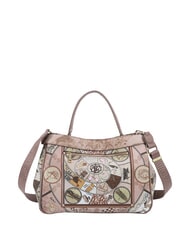 YNOT FASHIONOPOLY Bolso de mano con correa para el hombro rubor - Bolsos Mujer - 2