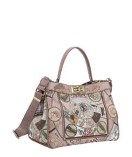 YNOT FASHIONOPOLY Bolso de mano con correa para el hombro rubor - Bolsos Mujer - 3